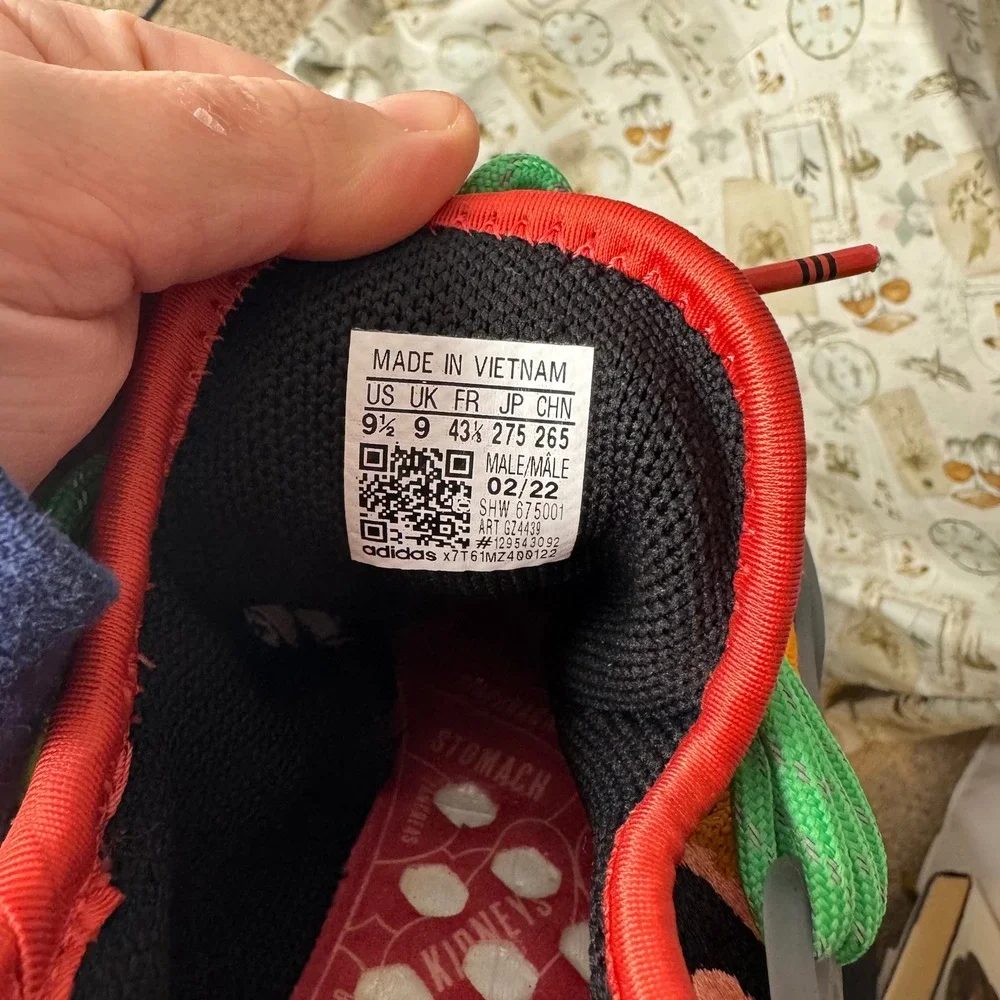 Adidas Pharrell x NMD Human Race Animal Print Sneakers Size 9 Men - Picture 5 of 7